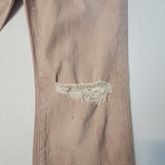 PISTOLA 27-IN Blush Mid Rise Skinny Distressed denim jean with whiskering - Picture 6 of 12